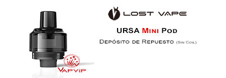 Depósito Repuesto URSA Mini Pod Lost Vape